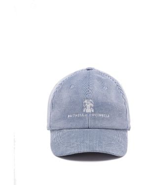 Brunello Cucinelli Hat - Blue