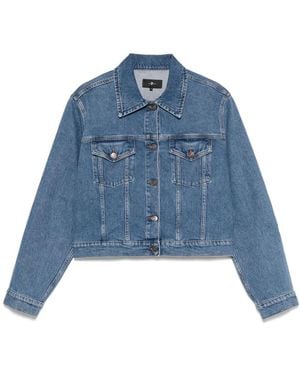 7 For All Mankind Nellie Jacket - Blue
