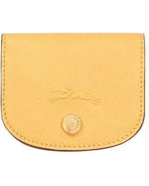 Longchamp 'Epure' Card Holder - Orange