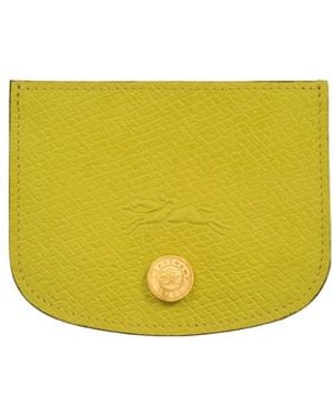 Longchamp Card Holder Épure - Yellow
