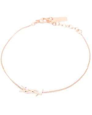 Saint Laurent 'Cassandre' Bracelet - White