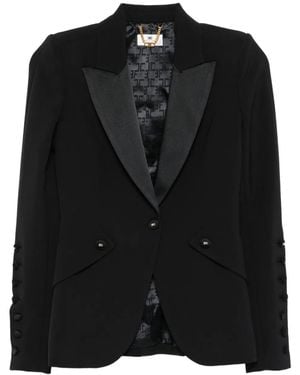 Elisabetta Franchi Jacket - Black