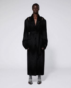 SRVC Studio Breakfast Coat - Black