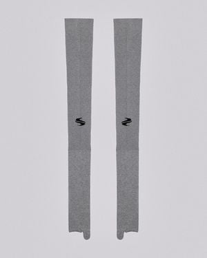 SRVC Studio Tabi Sports Socks Long Melange - Grey