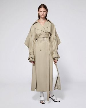 SRVC Studio Sentinal Trenchcoat - Natural