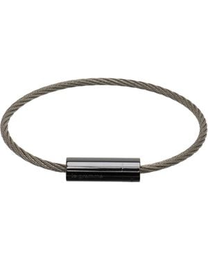 Le Gramme Cable 'Le 7G' Bracelet - Black