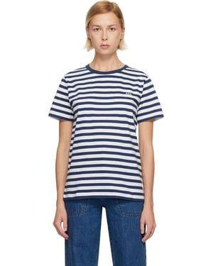 A.P.C. Standard Brodé' T-Shirt - Blue