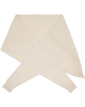 LE17SEPTEMBRE Écharpe En Tricot D'Alpaga Mélangé - Neutre