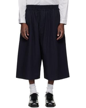 SAGE NATION Short Factor Bleu Marine
