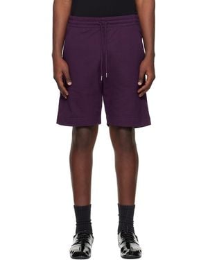 Dries Van Noten Drawstring Shorts - Purple