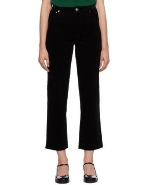 A.P.C. . Black Cropped Jeans