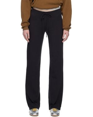 Skims Cotton Jersey Straight Leg Lounge Trousers - Blue