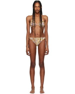 Anna Sui Beaded Bikini - Black