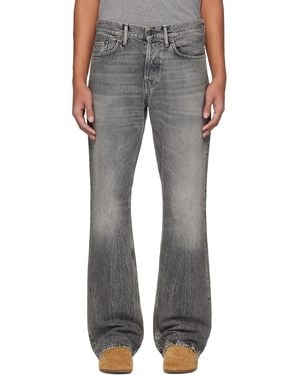 Acne Studios 2010M Regular Fit Jeans - Black