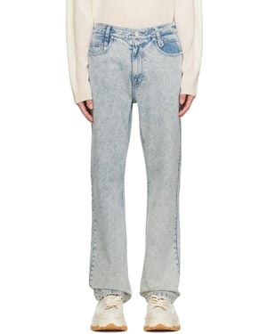 WOOYOUNGMI Straight Jeans - Blue