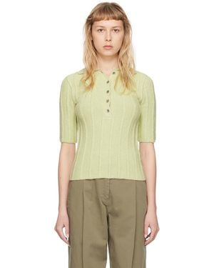 House of Dagmar Wide Rib Polo - Multicolour