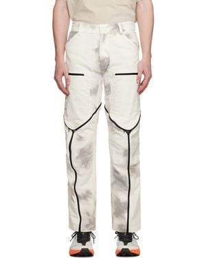 OLLY SHINDER Tri Zip Cargo Pants - Natural