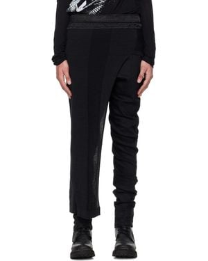 Julius Dimensional Skirt - Black