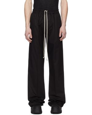 Rick Owens Hollywood Dietrich Drawstring Trousers - Black