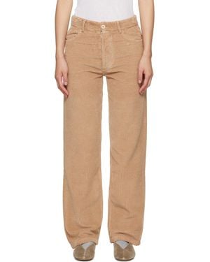 Baserange Tajo Trousers - Natural