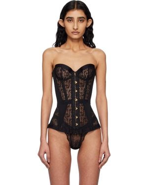 Agent Provocateur Mercy Corset - Black