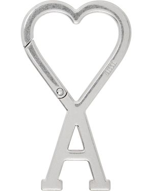 Ami Paris Ami De Coeur Hook Keychain - Multicolour