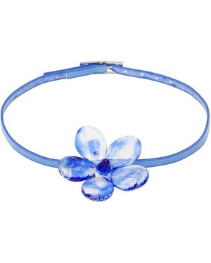 Levens Jewels ブルー Maxi Flor ベルト ネックレス