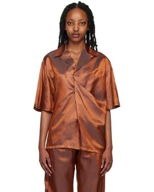 Bianca Saunders Bailey Shirt - Orange