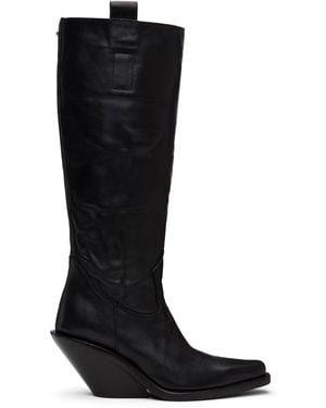Ann Demeulemeester Lidar Western Boots - Black