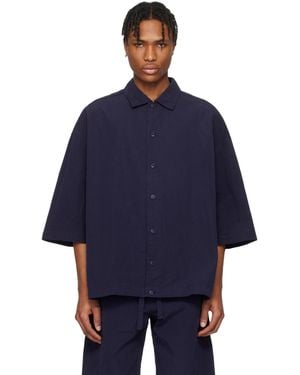 Casey Casey Mili Volume Shirt - Blue