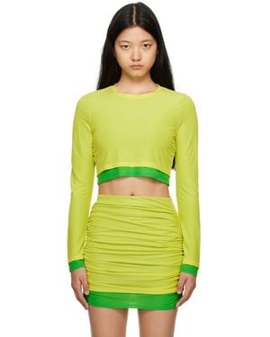 Simon Miller Mimsy Long Sleeve T-Shirt - Yellow