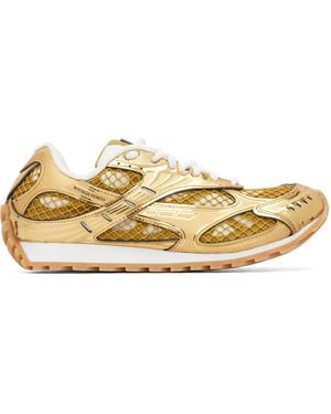 Bottega Veneta Orbit Trainers - Metallic