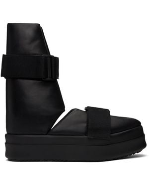 Rick Owens Low Splint Sandals in Black for Men | Lyst