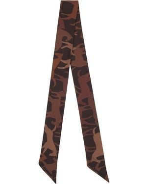 Jil Sander Printed Silk Scarf - Multicolour
