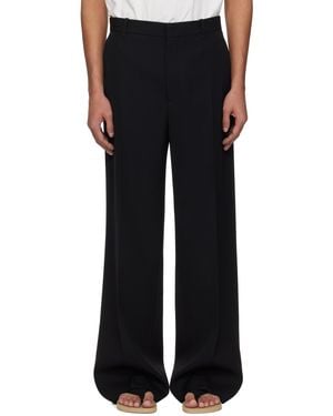 The Row Knox Trousers - Black