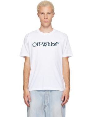 Off-White c/o Virgil Abloh Big Bookish Regular T-Shirt - White
