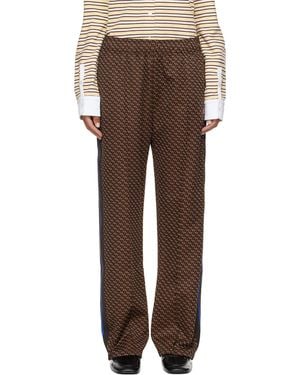 Wales Bonner Mudra Lounge Pants - Brown