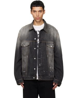 Acne Studios Oversized Denim Jacket - Black