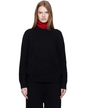 ARCH THE Pull Noir En Cachemire