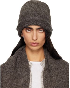 Lauren Manoogian Crown Beanie - Black