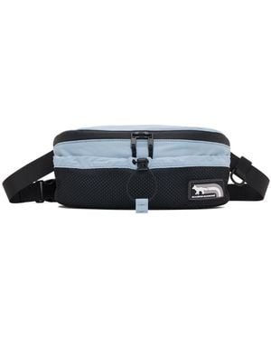 Maison Kitsuné Nylon Taffeta Logo Belt Bag - Black