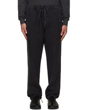 Citizens of Humanity Drawstring Deck Linen Trousers - Black