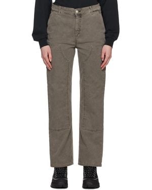 Carhartt Pierce Double Knee ジーンズ - グレー