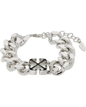Off-White c/o Virgil Abloh Enamel Arrow Chain Bracelet - Black