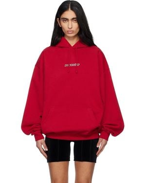 Vetements 'Pornstar' Hoodie - Red
