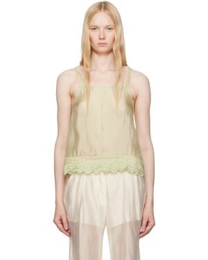 THE GARMENT Gilian Front Tank Top - Natural