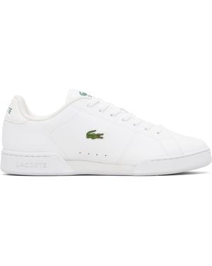 Lacoste Carnaby Cup Leather Trainers - Black