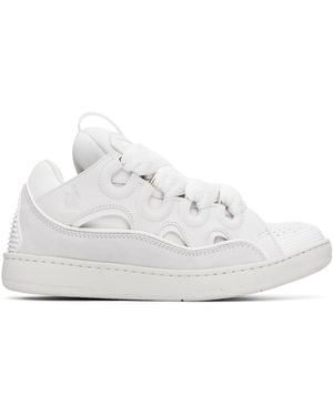 Lanvin Curb Trainers - White
