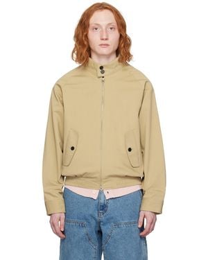 DUNST Modern Harrington Jacket - Blue