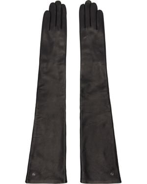 Handsome Stockholm Essentials Extra Long Gloves - Black